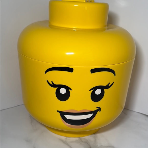 New LEGO Smiling Yellow Storage Head - Large - Picture 14 of 17